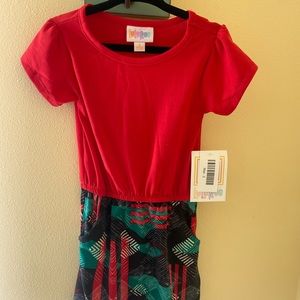 LuLaRoe Mae Girls Dress